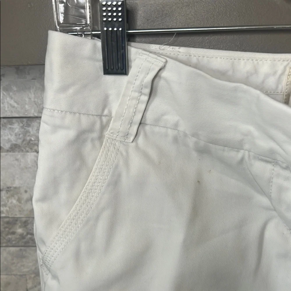 J. Crew White Classic Twill Chino shorts City fit size 4 - Picture 5 of 13